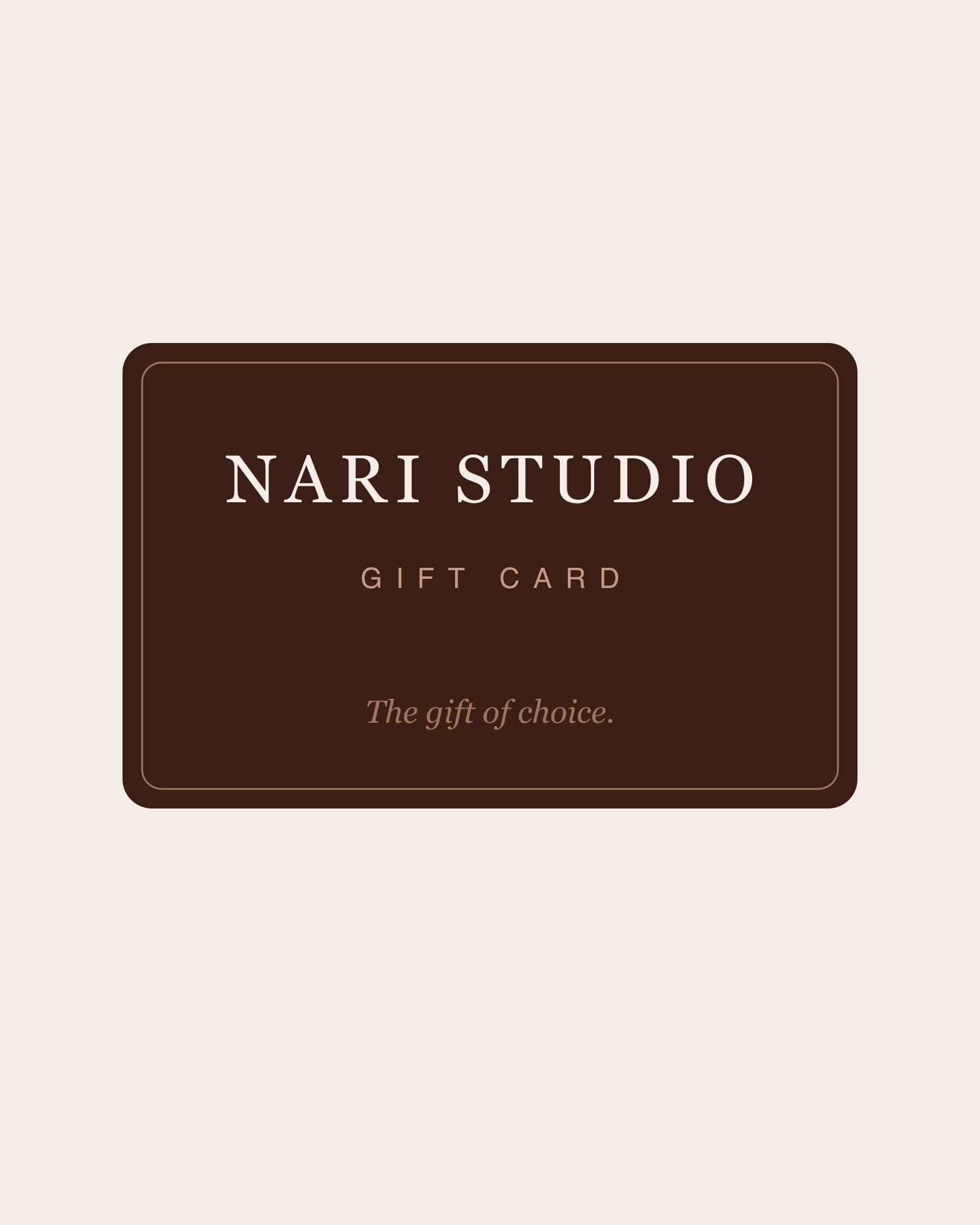 Nari Studio Gift Card — KES 10,000