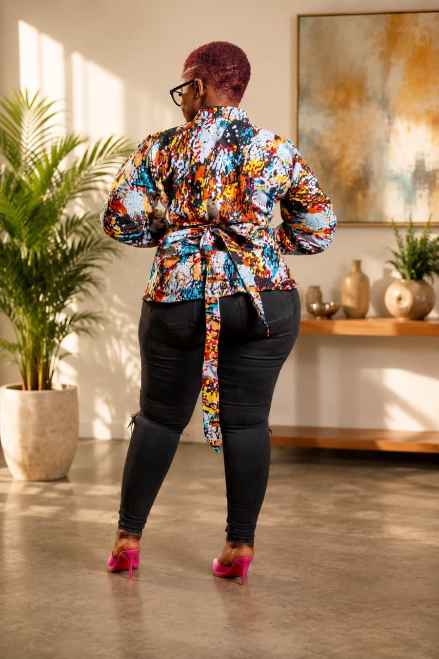 Amani Wrap Top  2