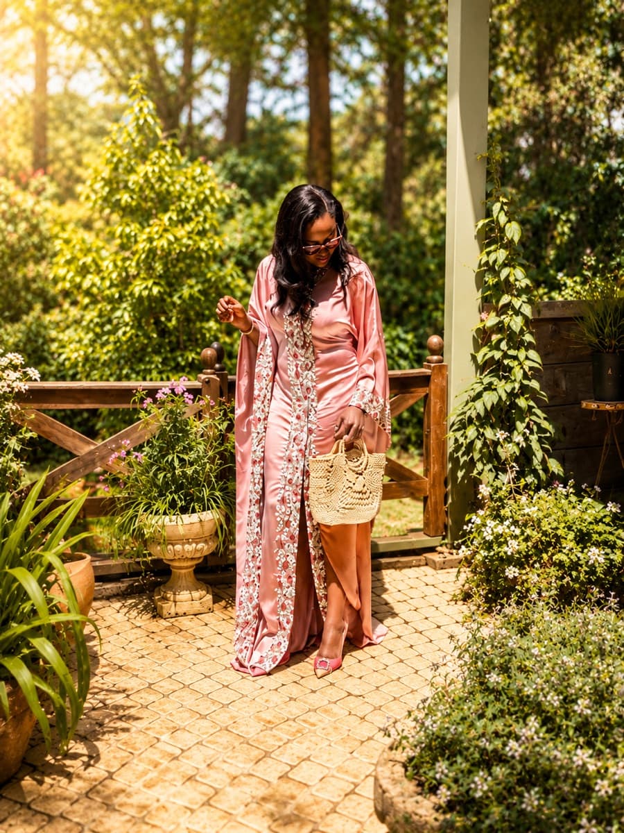 Rosé Kaftan  2